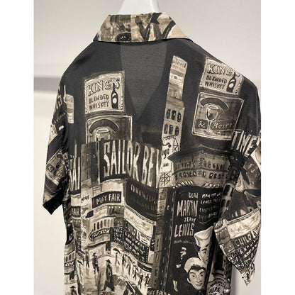 PORTER CLASSIC ALOHA SHIRT TIMES SQUARE