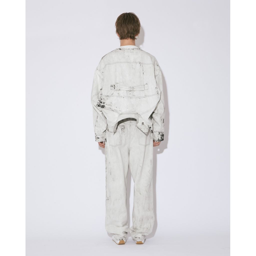 beautiful people  double-end left hand twill denim blouson