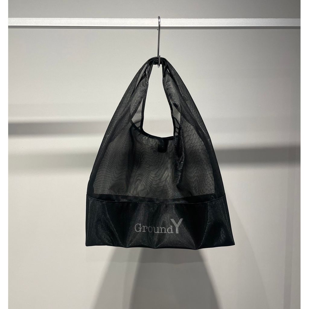 Ground Y POLYESTER MESH TOTE