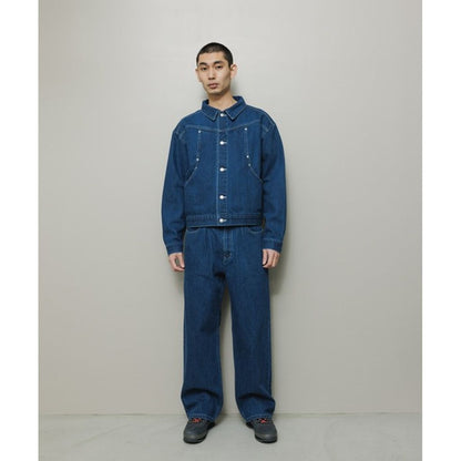 BAL 12OZ STRAIGHT LEG 5P WASHED JEAN