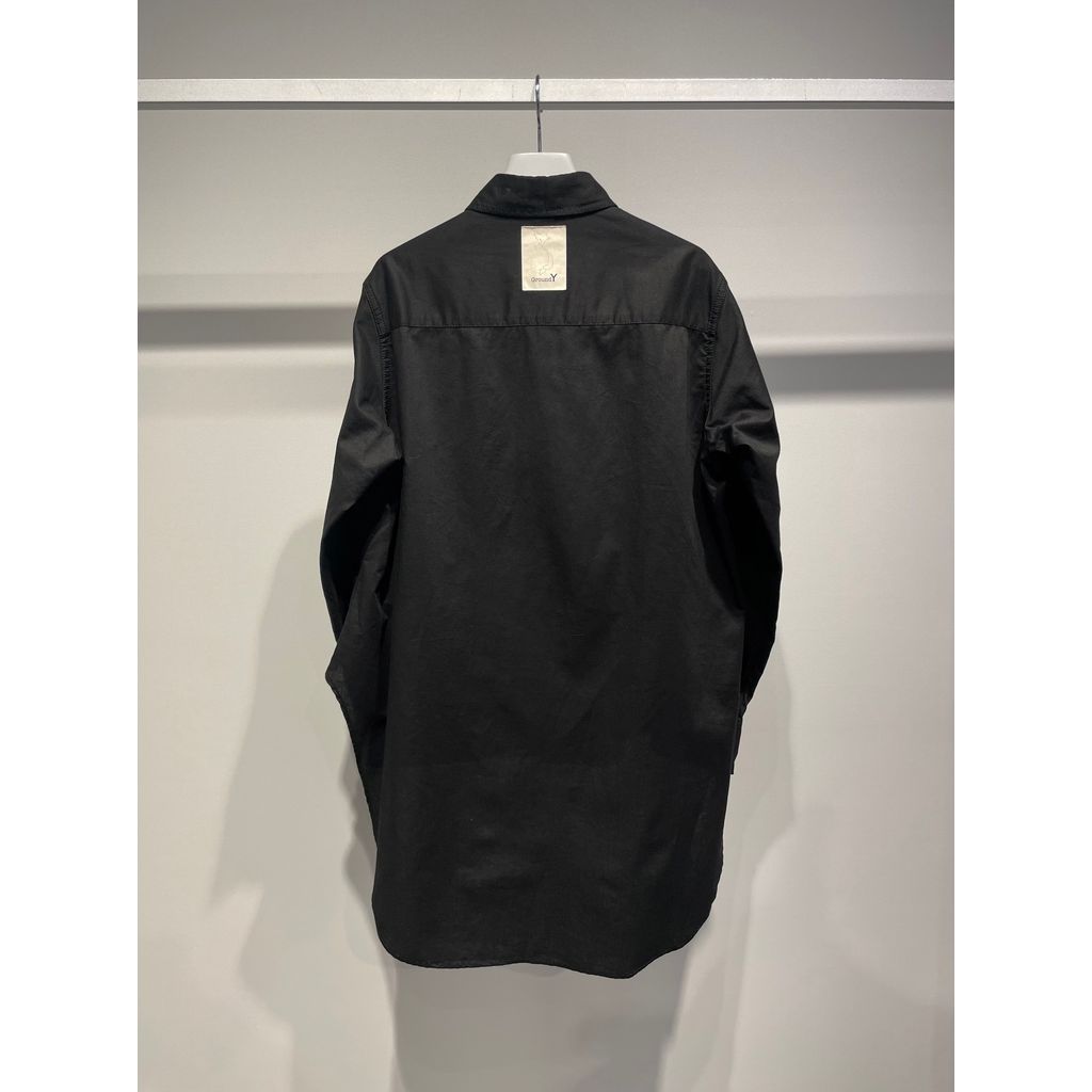 Ground Y LIGHT COTTON TWILLL WASH ONC TIGHT SHIRT