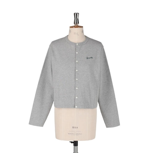 Gymphlex SHORT CREW NECK CARDIGAN