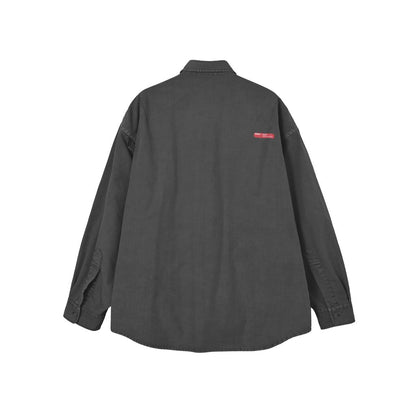 MAGIC STICK WIDE FIT UTILITY SHIRT (FADE BLACK)