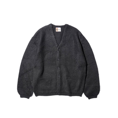 TOWNCRAFT mohair shaggy cardigan