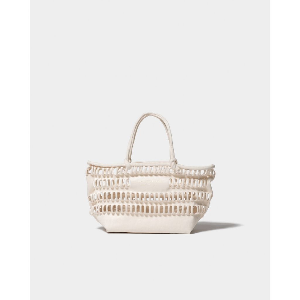 beautiful people  konbu knit shopping busket bag L