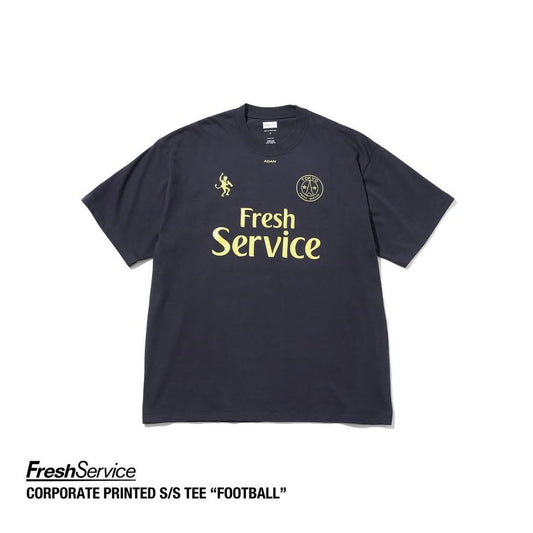 FreshService CORPORATE PRINTED S/S TEE "FOOTBALL"