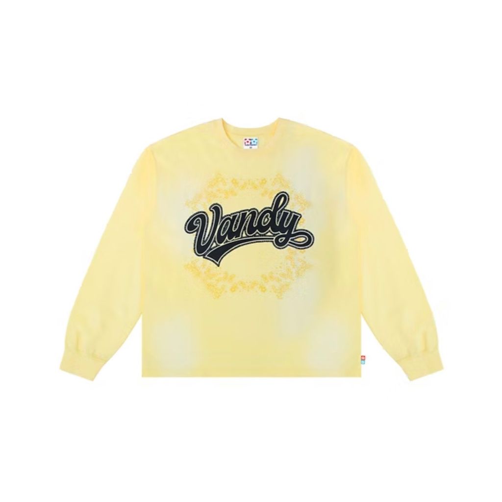 VANDY THE PINK Script Paisley L/S