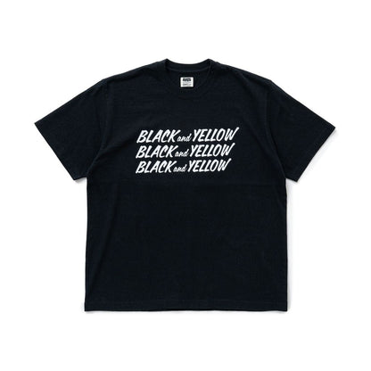 RATS BLACK and YELLOW TEE
