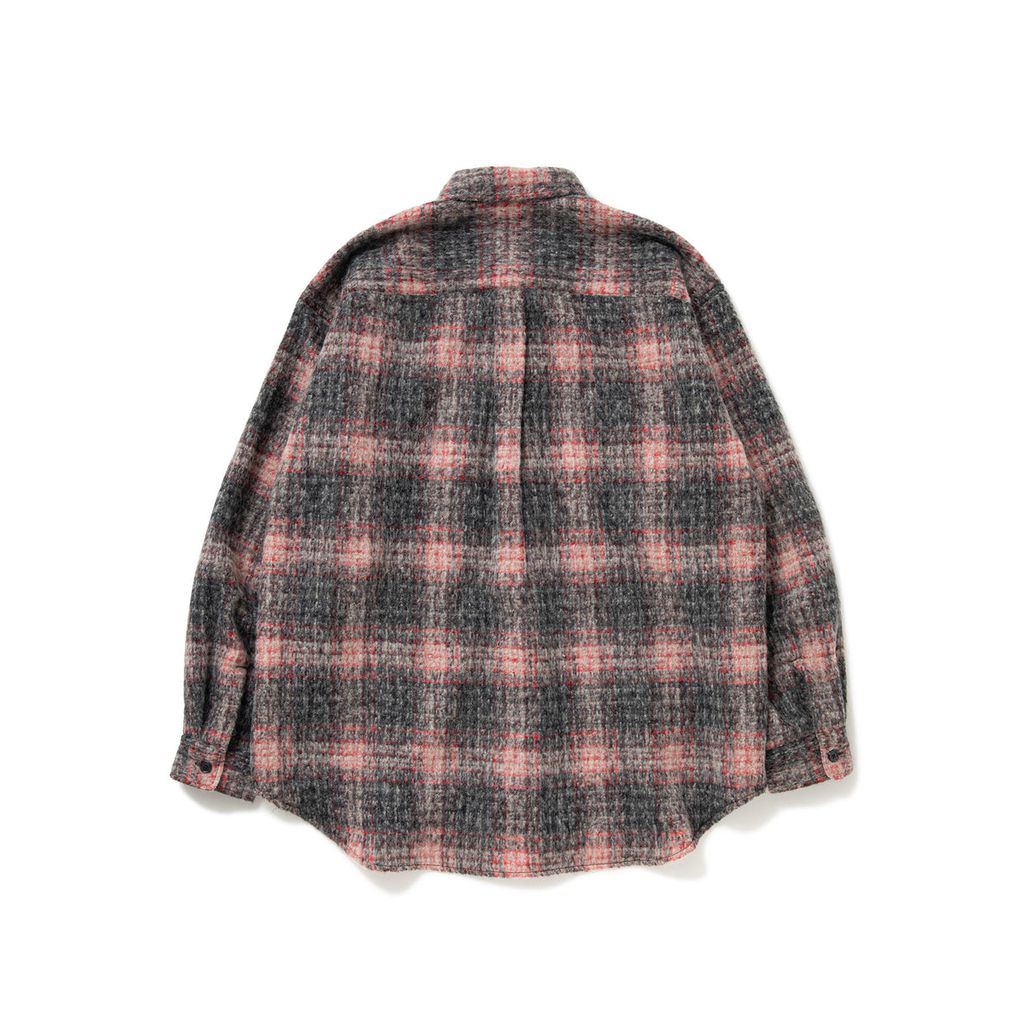 BEDWIN & THE HEARTBREAKERS L/S WOOL BIG SHIRT "BILLY"