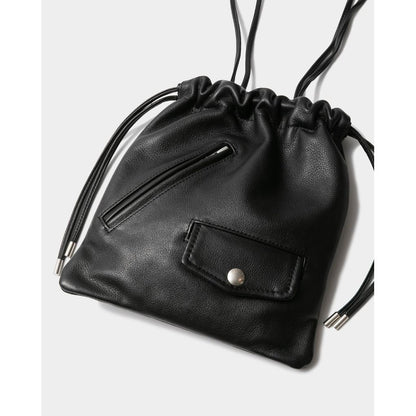 beautiful people  excerption riders drawstring bag