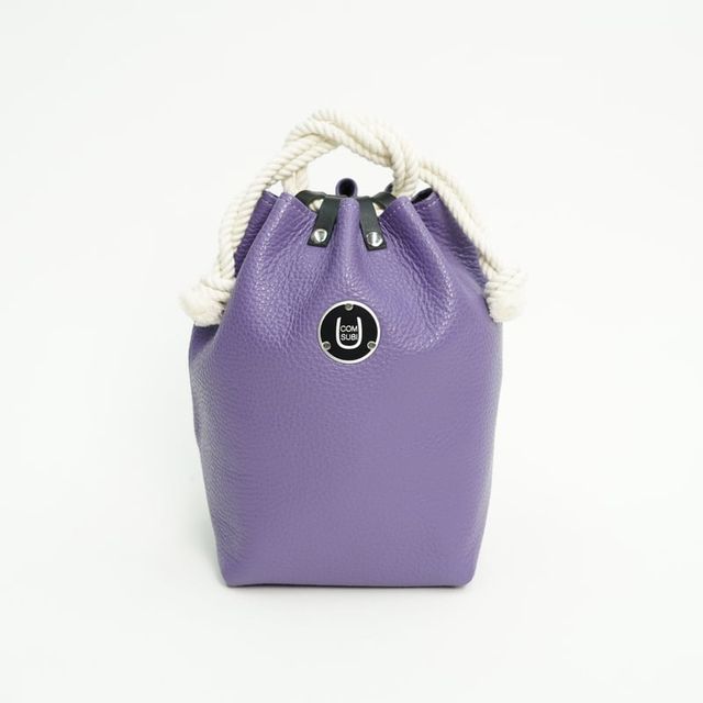 COMUSUBI (コムスビ) ／ COMUSUBI BAG "Leather" -Lilac-