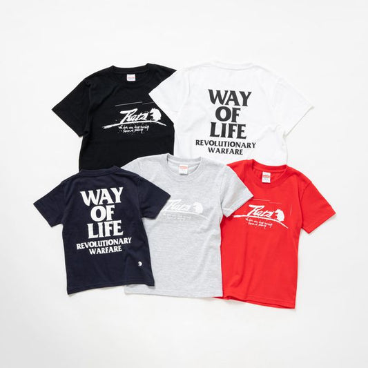 RATS SCRIPT LOGO WAY OF LIFE  KID's TEE