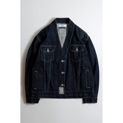 FDMTL DENIM HAORI JACKET RINSE