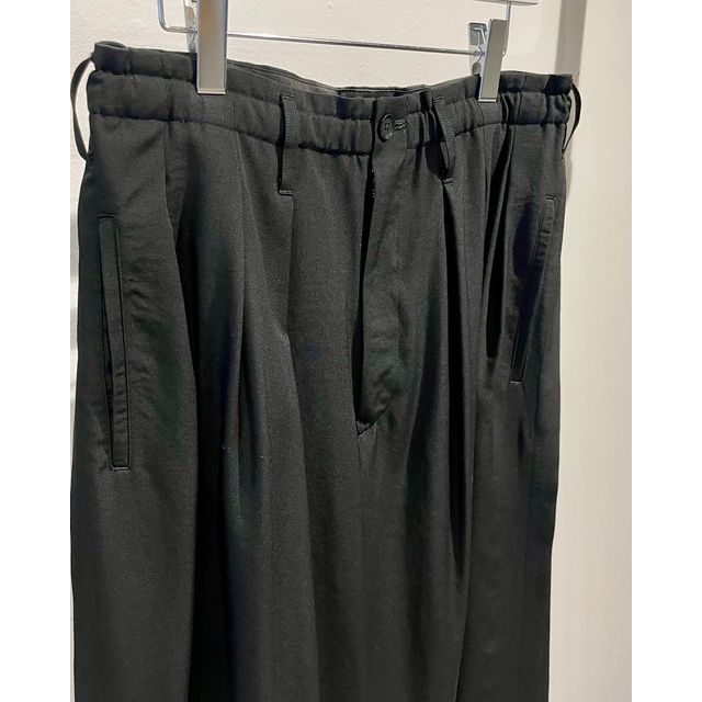 Ground Y WOOL GABARDINE BALLOON PANTS