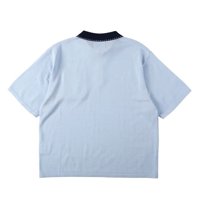 SON OF THE CHEESE  Hand Stitch Polo Knit