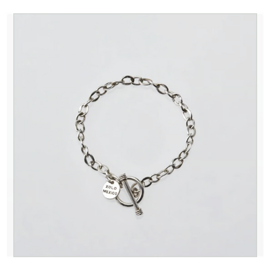 XOLO JEWELRY Curve Link Bracelet -6mm-19cm