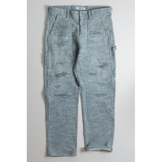 FDMTL JACQUARD PAINTER PANTS 8YR WASH