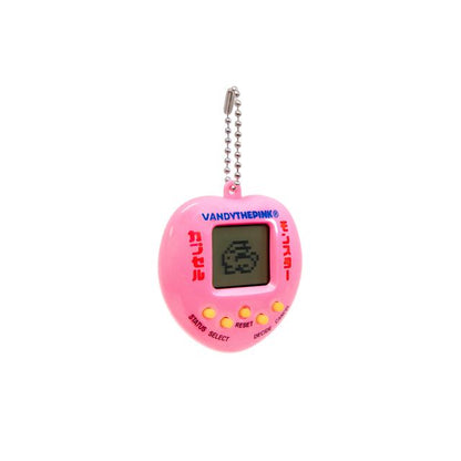 VANDY THE PINK PIXEL PET KEYCHAIN