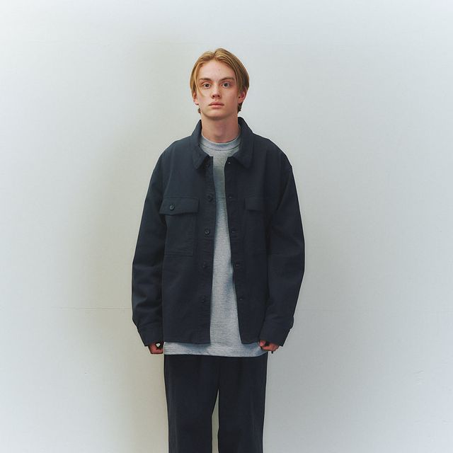 is-ness KERSEY SHIRT JACKET