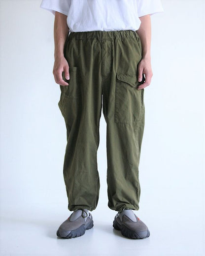 ANACHRONORM AN274 MILITARY EASY PANTS OLIVE