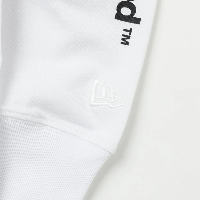 NEW ERA 長袖 コットン Tシャツ Originators of the True Fitted ホワイト レギュラーフィット