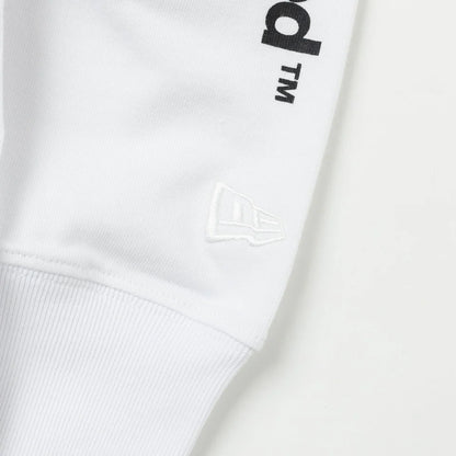 NEW ERA 長袖 コットン Tシャツ Originators of the True Fitted ホワイト レギュラーフィット