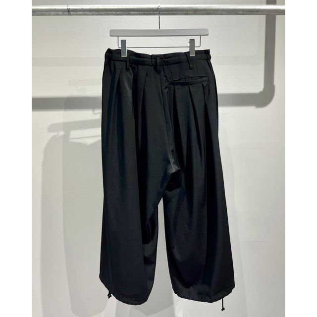 Ground Y WOOL GABARDINE BALLOON PANTS