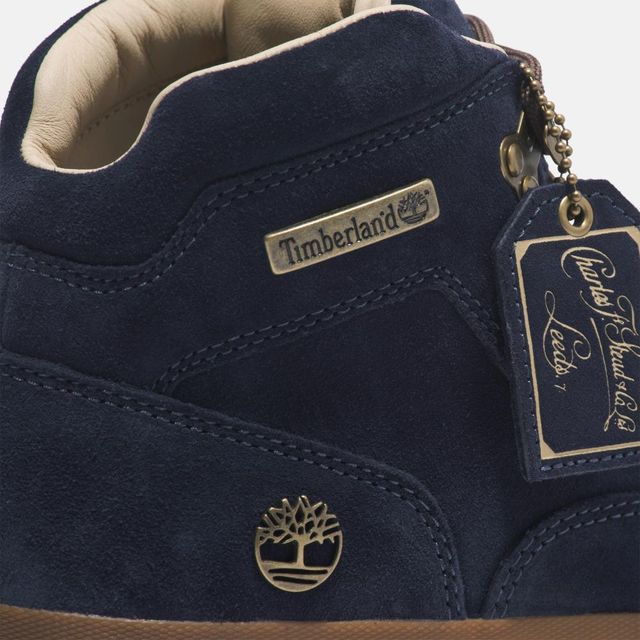 Timberland Euro Hiker Hiking Boots Dark Blue Suede