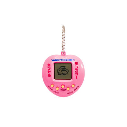 VANDY THE PINK PIXEL PET KEYCHAIN