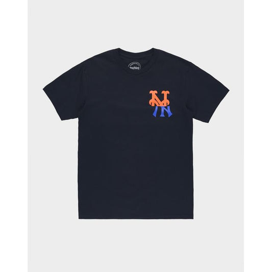 aNYthing Mets Logo T-Shirt - Black