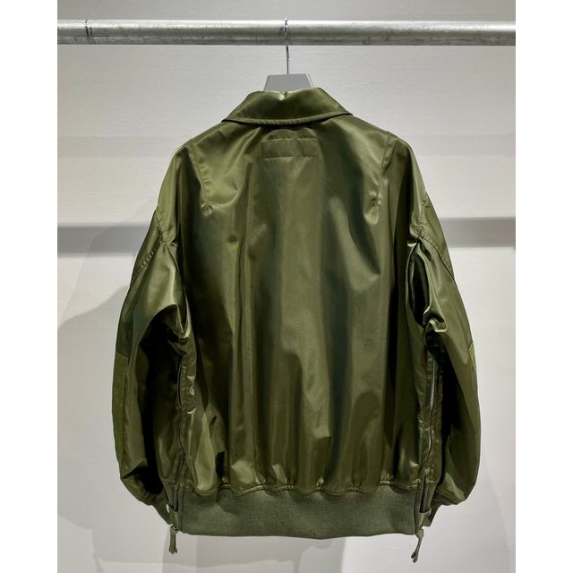 COMME des GARCONS HOMME ナイロンツイル ミリタリージャケット (KHAKI)