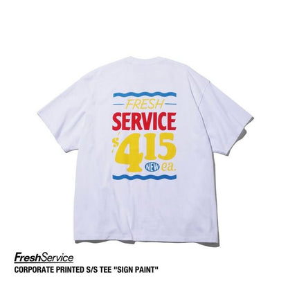 FreshService "CORPORATE PRINTED S/S TEE SIGN PAINT"