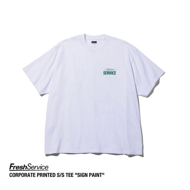 FreshService "CORPORATE PRINTED S/S TEE SIGN PAINT"