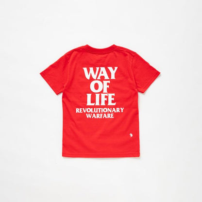 RATS SCRIPT LOGO WAY OF LIFE  KID's TEE