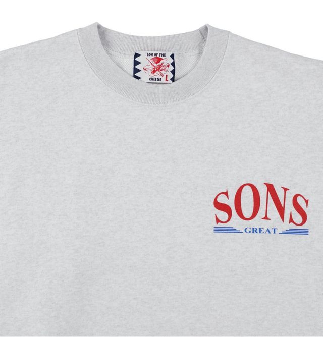 SON OF THE CHEESE "SONS" Crew Neck Sweat