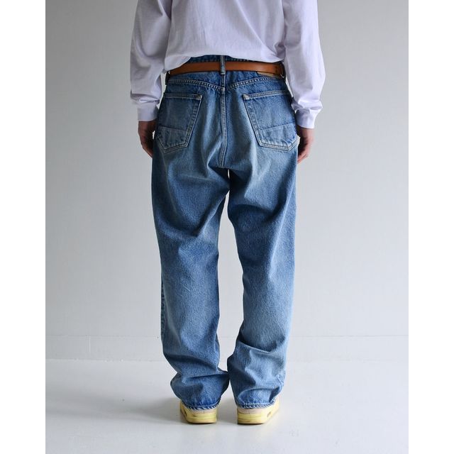 ANACHRONORM  CONTEXT-003N-10Y 80's WIDE 5P PANTS INDIGO(TEN YEARS WASH)