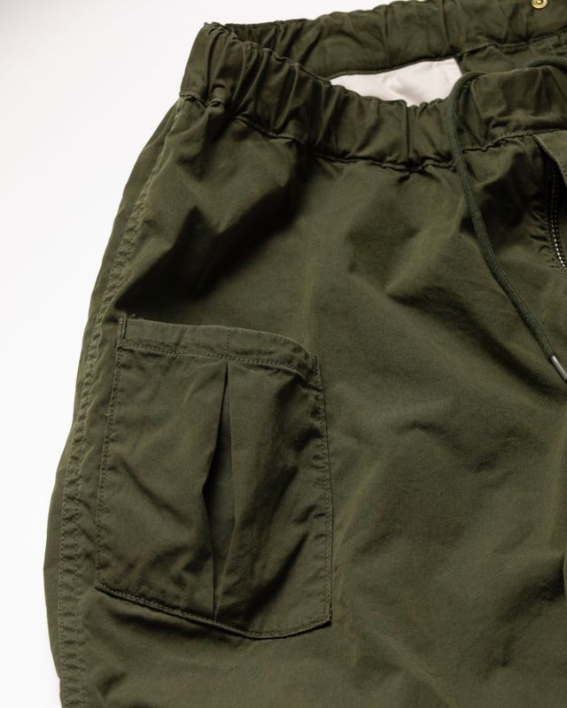 ANACHRONORM AN274 MILITARY EASY PANTS OLIVE