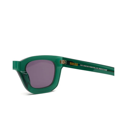 BRAIN DEAD ELIA POST MODERN PRIMITIVE EYE PROTECTION - GREEN GLITTER