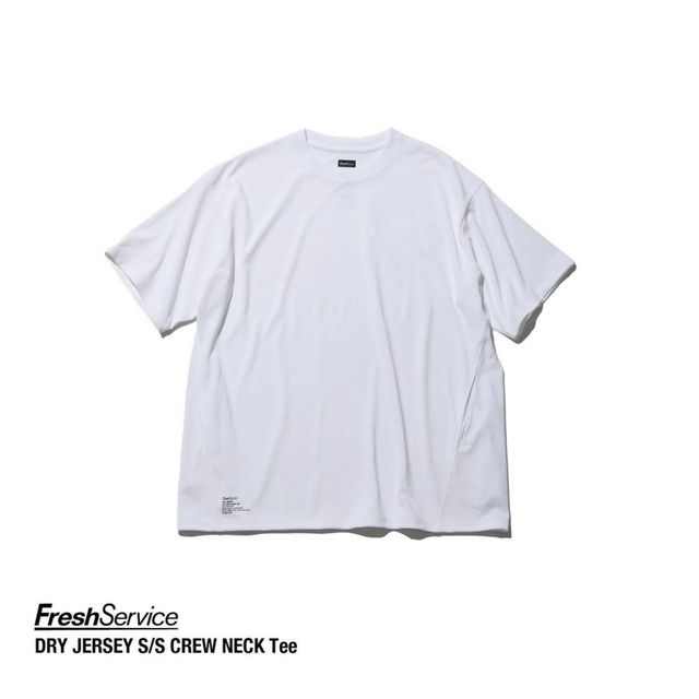 FreshService "DRY JERSEY S/S CREW NECK TEE"