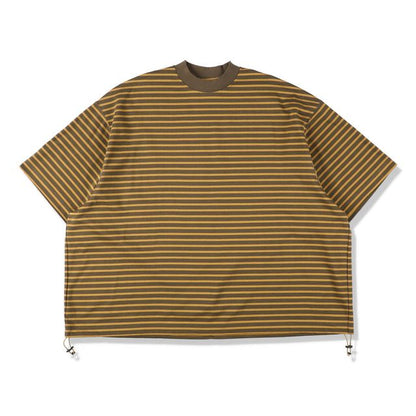 is-ness BALLOON STRIPES T SHIRT