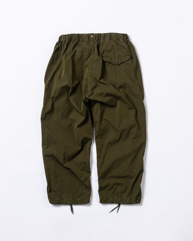 ANACHRONORM AN274 MILITARY EASY PANTS OLIVE