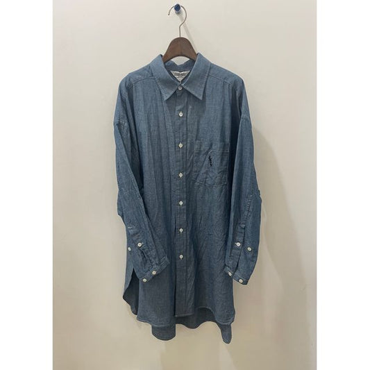 Americana アメリカーナ レギュラーカラーシャツ(インディゴブルー)