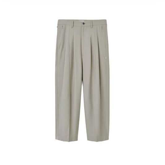 MAGIC STICK URBAN GREY WIDE TAPERD TROUSERS (URBAN GREY)