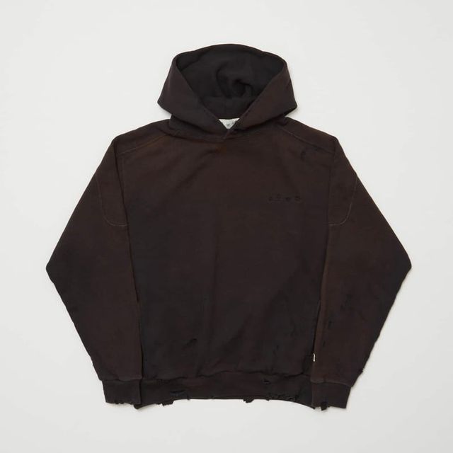 BAL / RUSSELL ATHLETIC HIGH COTTON DISTRESSED HOODIE