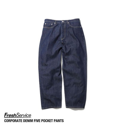 FreshService "CORPORATE DENIM FIVE POCKET PANTS"  ONE WASH