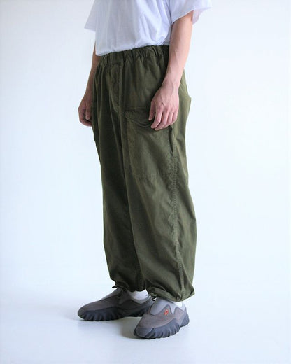 ANACHRONORM AN274 MILITARY EASY PANTS OLIVE