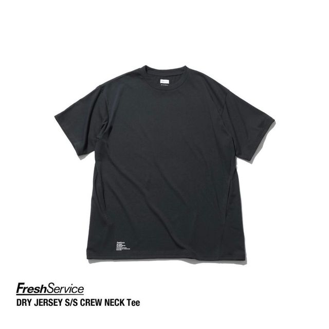 FreshService "DRY JERSEY S/S CREW NECK TEE"