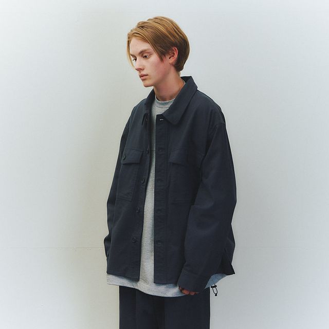 is-ness KERSEY SHIRT JACKET