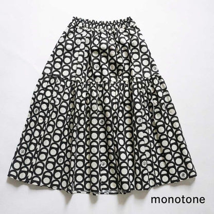 THOMAS MAGPIE original print skirt【2242608】