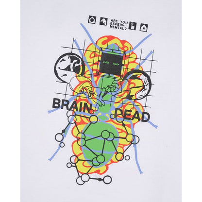 BRAIN DEAD FUTURE SOUNDS T-SHIRT - WHITE